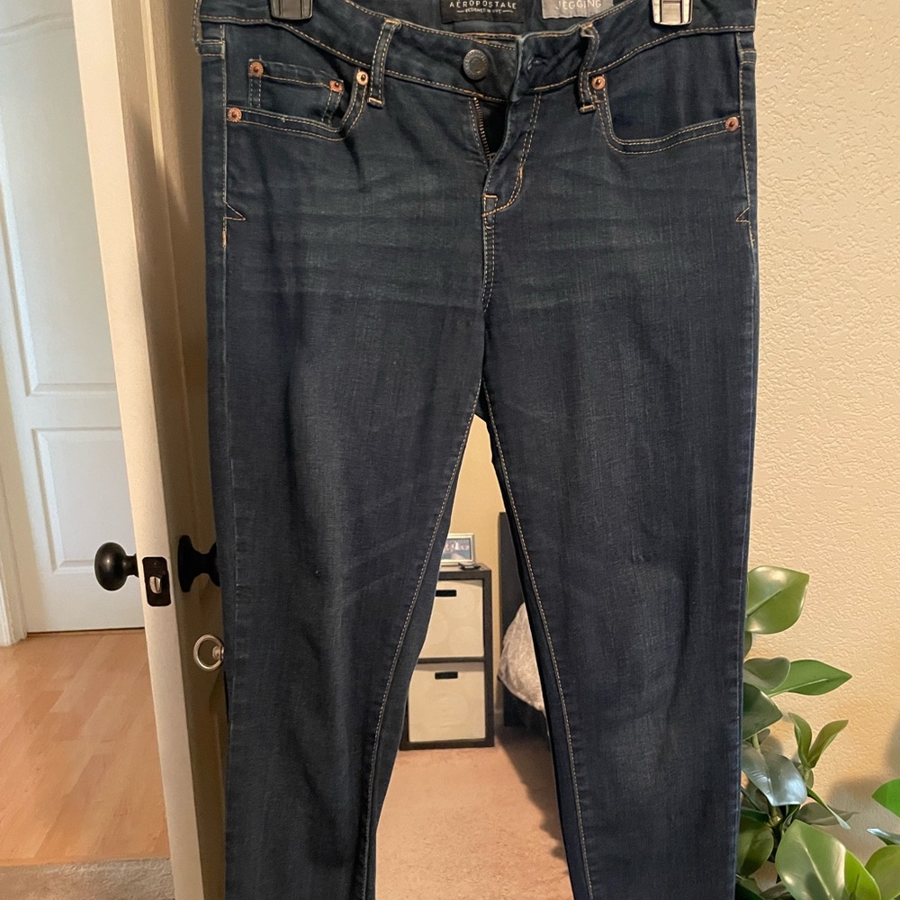 Aero skinny jegging